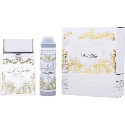 Perfume Unisex Lattafa Pure Musk Eau de Parfum Spray 100ml e Deodorante 50