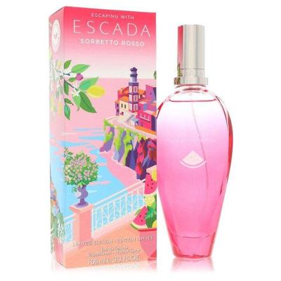 Perfume Feminino Escada Sorbetto Rosso Eau De Toilette (edição Limitada) 100 Ml