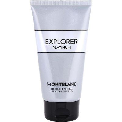 Gel De Banho Masculino Mont Blanc Explorer Platinum 150 Ml