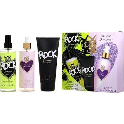 Água de Cheiro Feminino Vera Wang Variety Rock Princess Fragrance Mist 250ml e Gel Banho 200