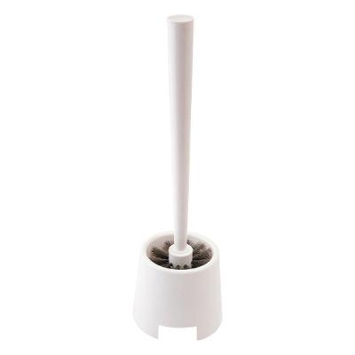 Escova Sanitaria Plastico 11cm X 11cm X 37cm Cor Branco