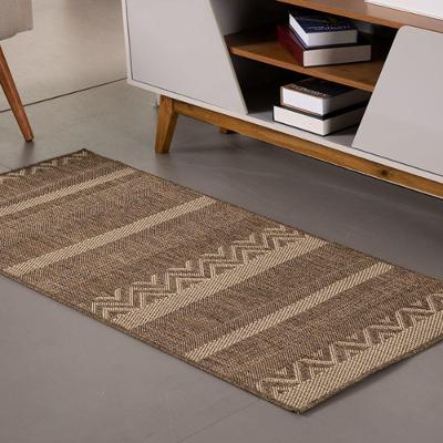 Tapete Passadeira Sisal Lancer 1 Peça 1,00m X 66cm 87% Polipropileno - 13% Poliéster - Ps30 Mescla