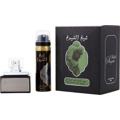 Perfume Unisex Lattafa Sheikh Al Shuyukh Edp Spray 50ml &desodoranteml (black Edition