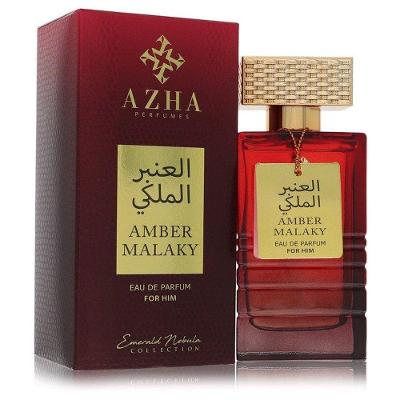 Perfume Masculino Azha Amber Malaky Eau De Parfum 100 Ml