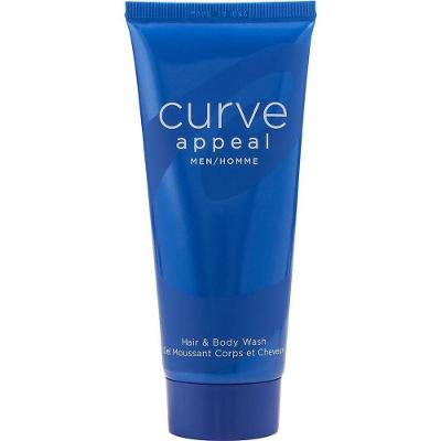 Sabonete Masculino Liz Claiborne Curve Appeal Líquido Para Cabelo E Corpo 100 Ml