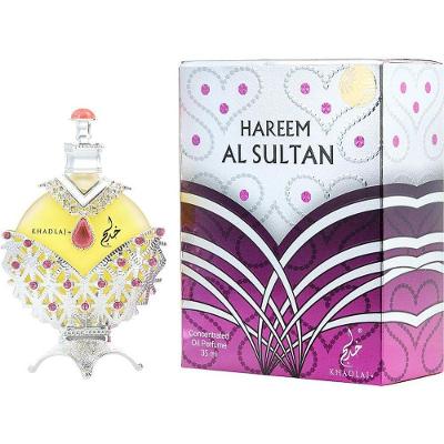 Óleo Perfumado Unisex Khadlaj Hareem Al Sultan Silver Concentrado 35 Ml