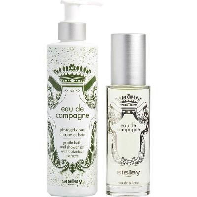 Perfume Unisex Sisley Eau de Campagne Edt Spray 100ml e Gel Banho 250