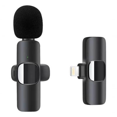 Microfone Lapela Wireless Sem Fio Para Iphone Ipad Lightning