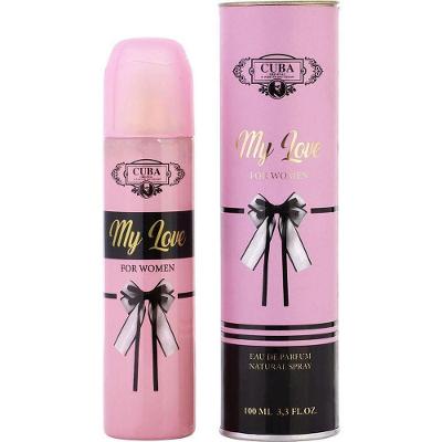 Perfume Feminino Cuba My Love Eau de Parfum Spray 100ml