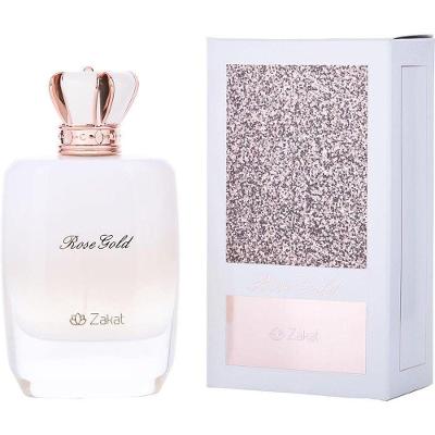 Perfume Feminino Zakat Rose Gold Eau De Parfum Spray 100 Ml