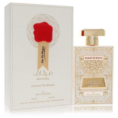 Perfume Masculino Ard Al Zaafaran Meethaq Extrait De Rouge Eau Parfum (unisex) 100 Ml