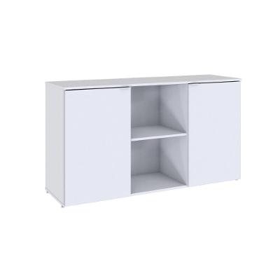 Armário Baixo Com 02 Portas E Nicho 75x135x42cm Wlab135 Branco Chess
