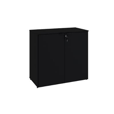 Armário Baixo Com 02 Portas 75x80x42cm Wlab80 Preto Tx