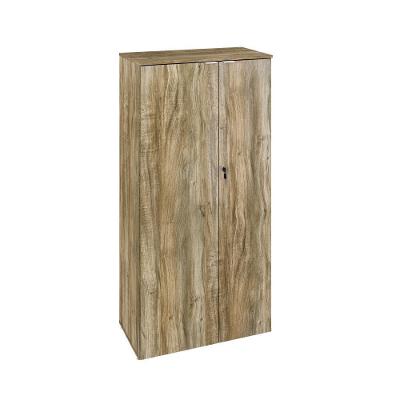 Armário Alto Fechado Com 02 Portas 161,5x80x42cm Wlaf80 Carvalho - Branco