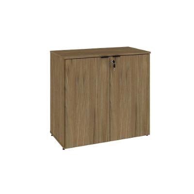 Armário Baixo Com 02 Portas 75x80x42cm Wlab80 Vermont Oak Preto