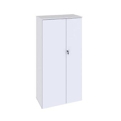 Armário Alto Fechado Com 02 Portas 161,5x80x42cm Wlaf80 Branco Chess