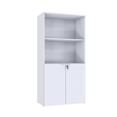 Armário Alto Estante Com 02 Portas 161,5x80x42cm Wlae80 Branco Chess