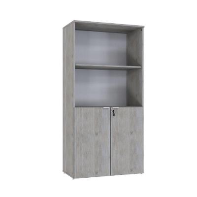 Armário Alto Estante Com 02 Portas 161,5x80x42cm Wlae80 Snow - Branco