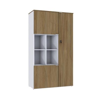 Armário Alto Com nicho E 03 Portas 161,5x90x42cm Wlan90 Com vermont Oak