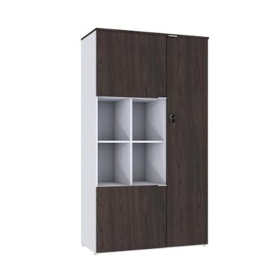 Armário Alto Com nicho E 03 Portas 161,5x90x42cm Wlan90 Com terracota