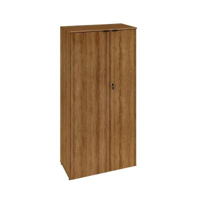 Armário Alto Fechado Com 02 Portas 161,5x80x42cm Wlaf80 Lâmina Mel - Preto