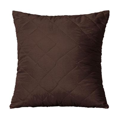 Capa De Almofada Mr 45cm X 45cm 1 Peça Matelada 100% Poliéster - Marrom