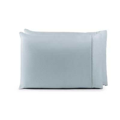 Par De Fronhas 70cm X 50cm 2 Peças Laura Toque Percal 200 Fios 100% Poliéster - Cinza