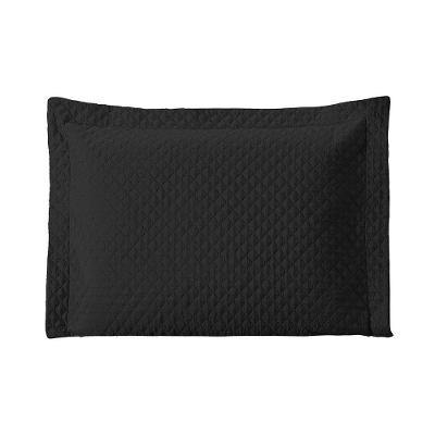 Porta Travesseiro Avulso 70cm X 50cm 1 Peça Prime Ultrassônico 100% Poliéster - Preto