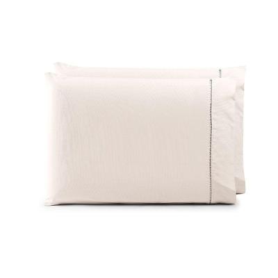 Par De Fronhas 70cm X 50cm 2 Peças Paris Percal 150 Fios 100% Algodão - Palha