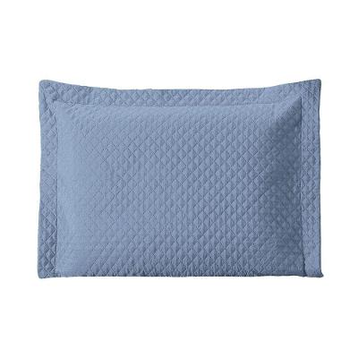 Porta Travesseiro Avulso 70cm X 50cm 1 Peça Prime Ultrassônico 100% Poliéster - Azul Bebê