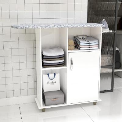 Tábua De Passar Roupa Miami Com 1 Porta E Nicho Branco