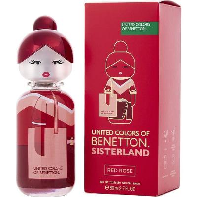Perfume Feminino Benetton Sisterland Red Rosee Edt Spray 80 ml