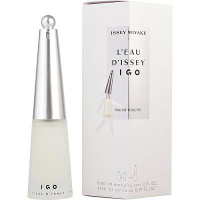 Perfume Feminino Issey Miyake L'eau D'issey I Go Edt Spray 60 ml (vidro)&versão Viagem 20 (cap)
