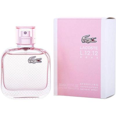 Perfume Feminino Lacoste L.12.12 Rose Sparkling Edt Spray 50 ml
