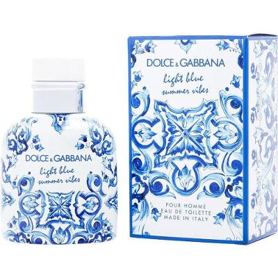Perfume Masculino Dolce & Gabbana D G Light Blue Summer Vibes Edt Spray 75 ml