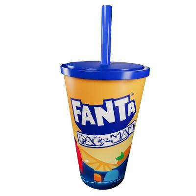 Copo Fanta Pacman 550ml Cinemark