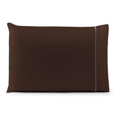 Fronha Avulsa 70cm X 50cm 1 Peça Laura Toque Percal 200 Fios 100% Poliéster - Marrom