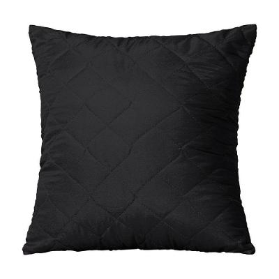 Capa De Almofada Mr 45cm X 45cm 1 Peça Matelada 100% Poliéster - Preto