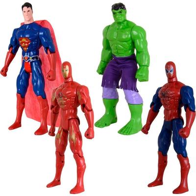 Quarteto De Articulaveís Super Heroís Brinquedos Vingadores
