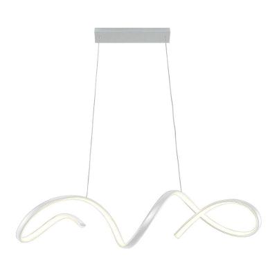 Lustre Pendente Taschibra Londres Led Bivolt Branco 3000k Luz Amarela 15051073