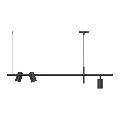 Lustre Pendente Taschibra Barão Gz10 Bivolt Preto 02110293-18