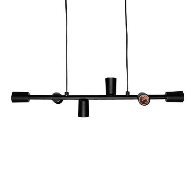 Lustre Pendente Taschibra Buds E27 Bivolt Preto 02110285-18
