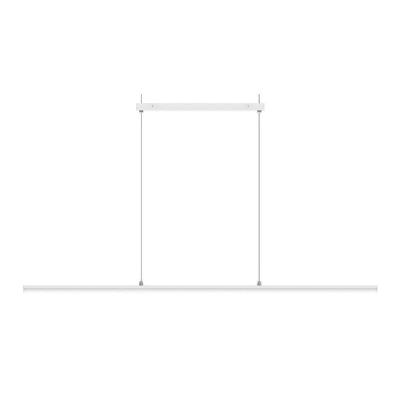 Lustre Pendente Taschibra Apex Led Bivolt Branco 3000k Luz Amarela 04040009-01