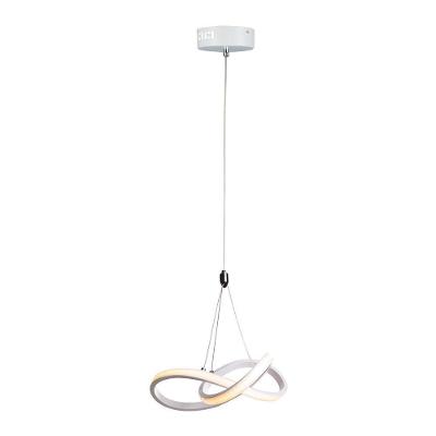 Lustre Pendente Taschibra Dubai Led Bivolt Branco 3000k Luz Amarela 15050994