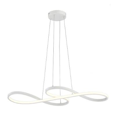 Lustre Pendente Skylight Strip 3016 Led Bivolt Branco