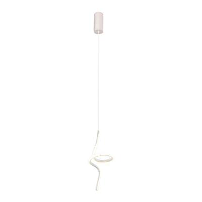 Lustre Pendente Taschibra Cairo Led Bivolt Branco 3000k Luz Amarela 15051082