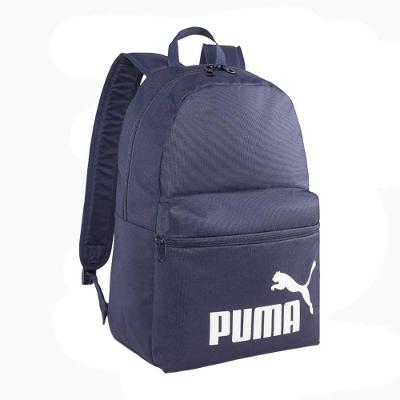 Mochila Puma Phase Unissex Backpack Original Logo Cat E Puma Azul Navy