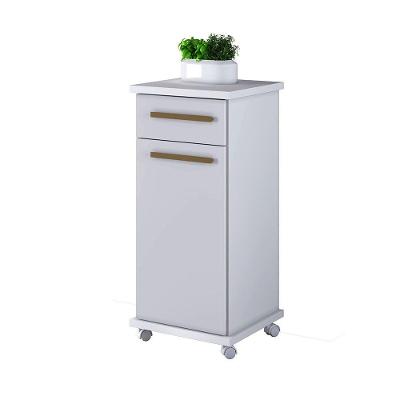 Balcão Palmas Master Mdf Arte Móveis Branco