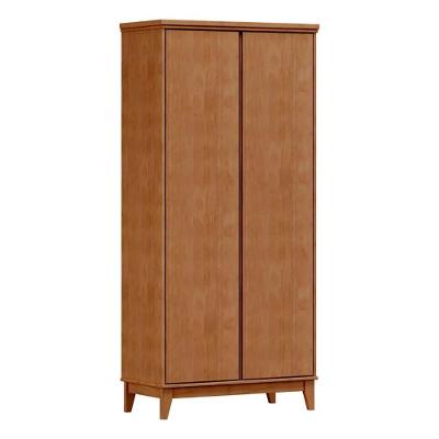 Armario Organizador 2 Portas Mdf 179x83 Cm 2812 Freijo Milani Store