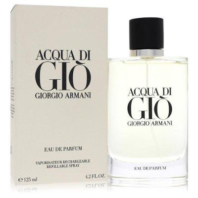Perfume Masculino Acqua Di Gio Giorgio Armani Eau De Parfum Refillable 125 ml